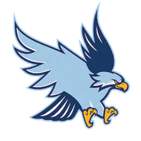 Hawks Rwu Sticker by Roger Williams University