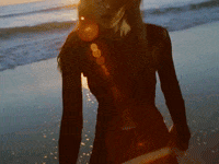 Beach Running GIF by gracieabrams