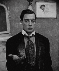 buster keaton GIF by Maudit