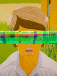 alex katz glitch GIF by G1ft3d