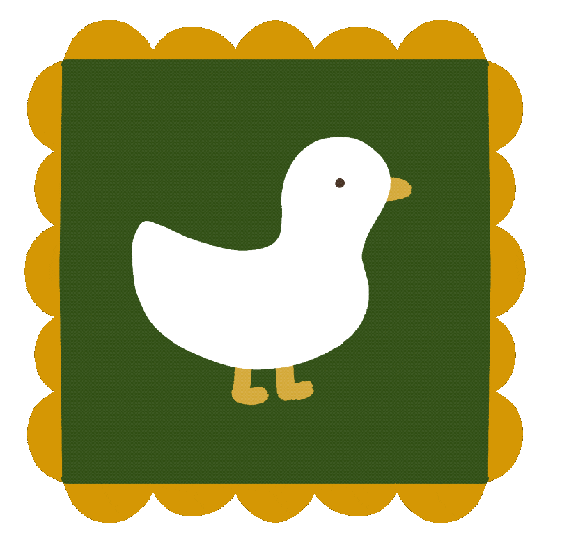 Duck Sticker by chiroru