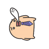 度菇13咦的茶水間 Sticker