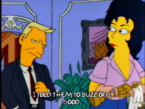 Talking Season 4 GIF by The Simpsons