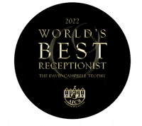 worldsbestreceptionist wbr aicr aicrexperience aicrworldsbestreceptionist GIF