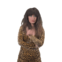 Angry Leopard Print Sticker by ABC Music