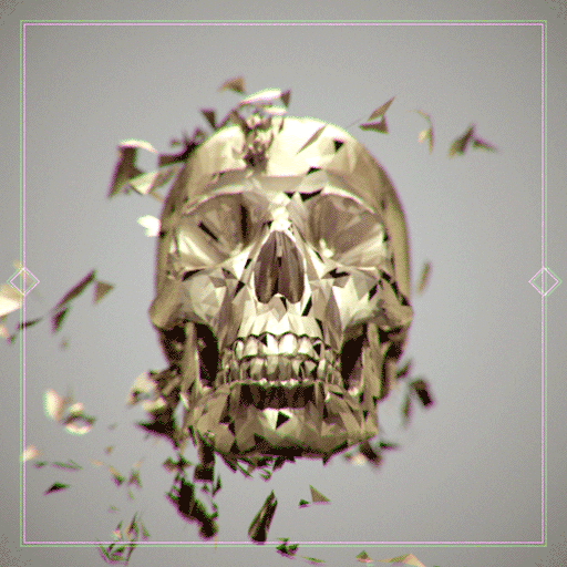 Gold Skull GIF by Gifmk7