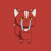 Sad Cat GIF by Kitaro World