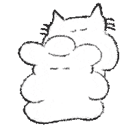 Neko Gisoshussha Sticker