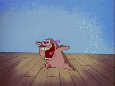 ren and stimpy nicksplat GIF