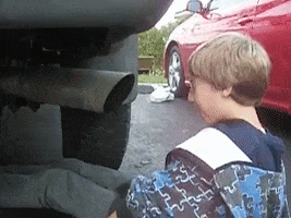 exhaust fail GIF by America's Funniest Home Videos