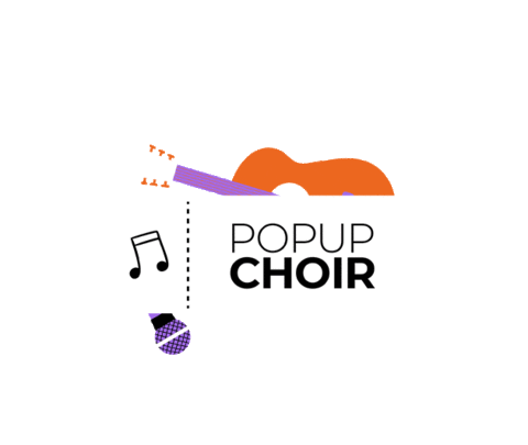 popupchoir giphyupload zingen popup choir popupchoir Sticker