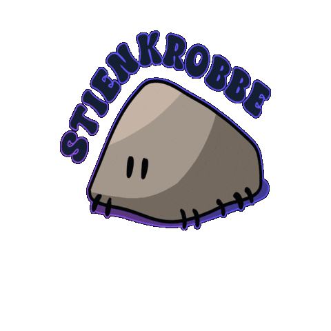 AFUK-DIMF giphygifmaker pissebed stienkrobbe Sticker