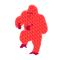 Gorilla Sticker by Warner Music France