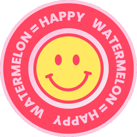 Happy Good Vibes Sticker by Watermelon Board