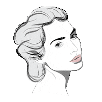 Pink Face Sticker by Averr Aglow