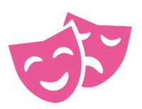 Pink Acting Sticker by heidenheim.de