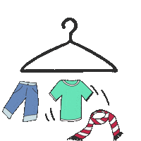 Clear Out Sticker by scheuernstuhl