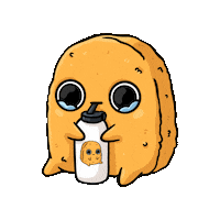 Happy Content Sticker by Sad Nuggie