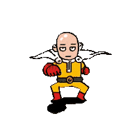 One Punch Man Sticker by Alissandra