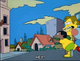 Season 1 Water Balloon GIF by The Simpsons