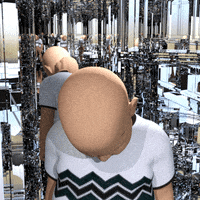 stoned 3d GIF by Joel Cares