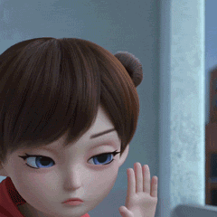 mocoaifay giphyupload animation dog girl GIF