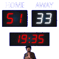 33 Away Sticker