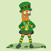 St Patricks Day Leprechaun GIF by shremps