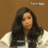 Cardi B Objection GIF by Taimi