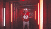 Football Scream GIF by Wisconsin Badgers