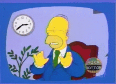 jasonhojnack homer simpson the simpsons bart simpson sweet can GIF