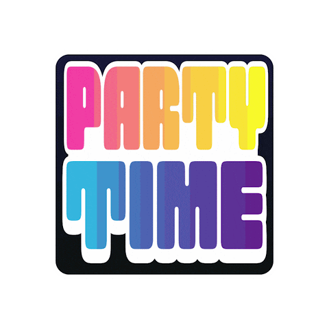 Celebrate Birthday Party Sticker by Animanias
