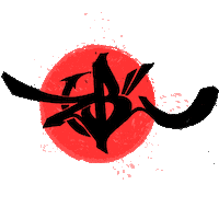 Ninja Graffiti Sticker