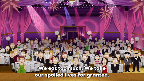 dinner speech GIF by South Park 