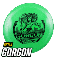 Disc Golf Gorgon Sticker by Innova Discs