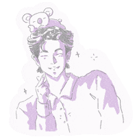 Rap Monster Fighting Sticker