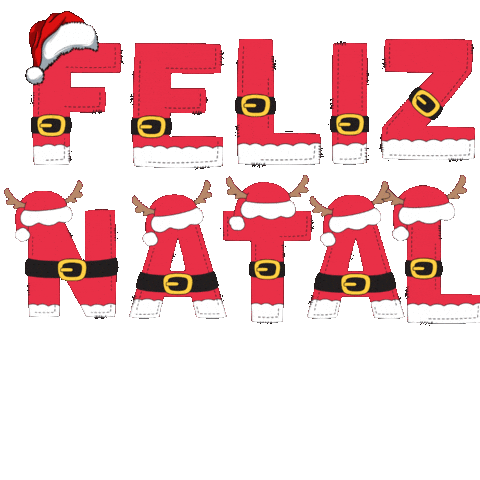 Merry Christmas Natal Sticker