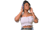 Woman Listen Sticker by Salon Line