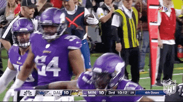 Vibing Minnesota Vikings GIF by NFL