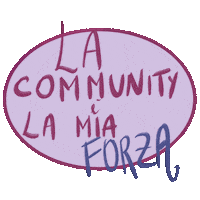 Pink Community Sticker
