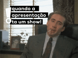 Nicolas Cage Show GIF by SOAP Apresentações
