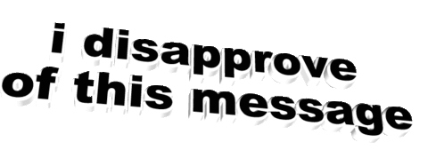 text dislike Sticker