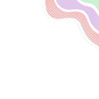 Pastel Border Sticker