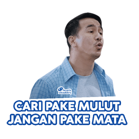 headandshouldersid giphyupload joe shampoo hs Sticker
