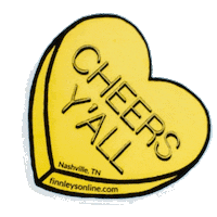 Heart Cheers Sticker by Finnleysonline