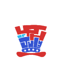 American Summer Sticker by Fox & Co Design