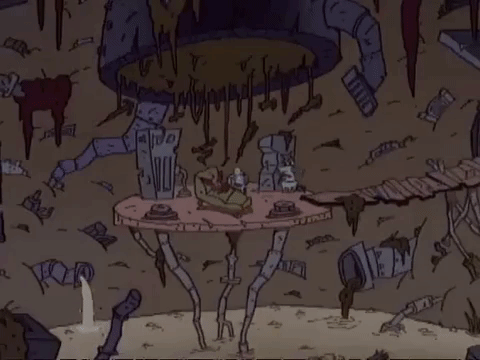 aaahh real monsters nicksplat GIF