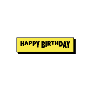 Happy Birthday Sticker by donuts communication SA