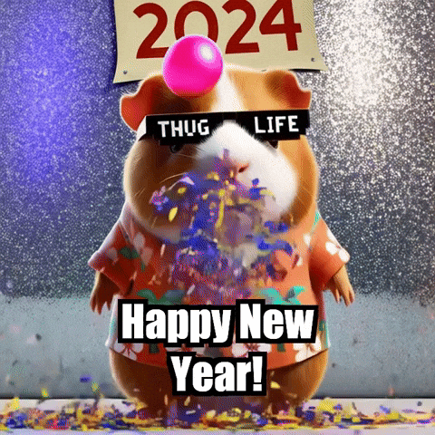 Happy New Year Nye GIF by Guinea Gambino