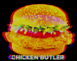chickenbutler chickenbutler chicken butler butlerburger GIF